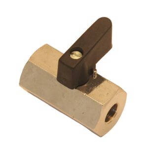 DRAIN TAP 1/8BSP CHROME FEMALE