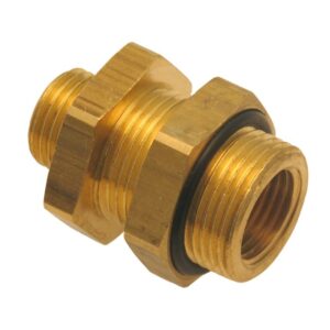 BULKHEAD ADAPTOR WITH LOCKNUT & O-RING