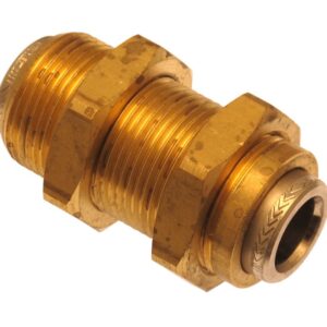 BULKHEAD CONNECTOR 12MM PUSH-IN