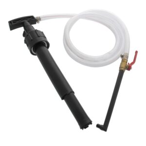 20/25 LITRE DRUM PUMP + DIN61 ADAPTOR, HOSE & NOZZLE