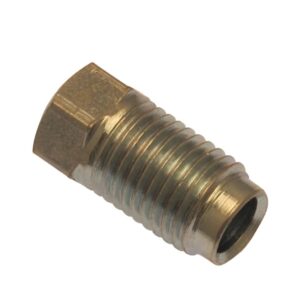 MALE NUT 1/4OD 7/16X20TPI PK10