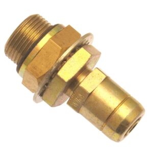 BULKHEAD CONNECTOR M22X1.5 – 10X1.25MM PUSH-IN