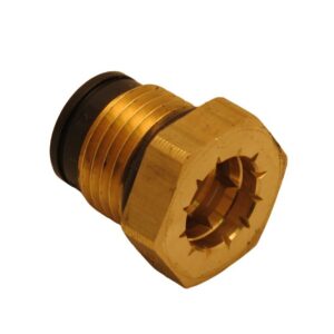 MALE NUT NG8 232 PK1