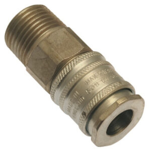 HIGH FLOW COUPLING 1/2BSP MALE